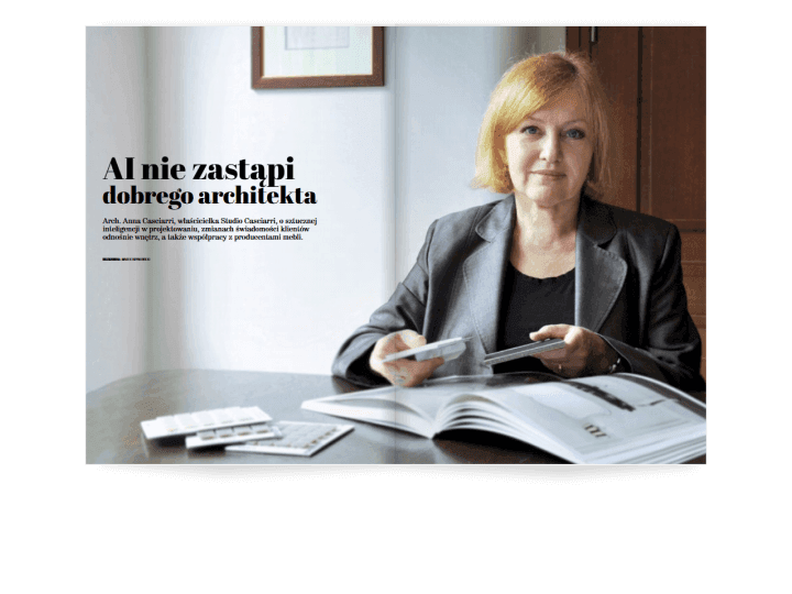 Miesięcznik BIZNES MEBLE - wydanie luty 2026. Rozkład design.