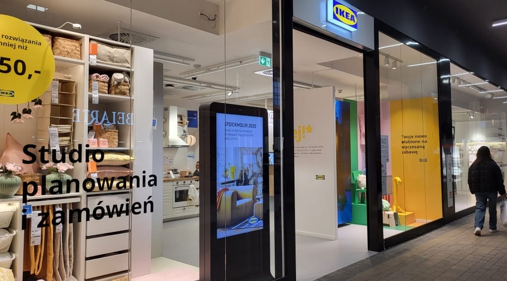 IKEA Studio planowania i zamówień w ALFA Centrum Handlowe w Białymstoku.