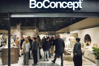 BoConcept w Gdańsku, City Meble Gdańsk, Al. Grunwaldzka 211. Fot. Jan Rusek.