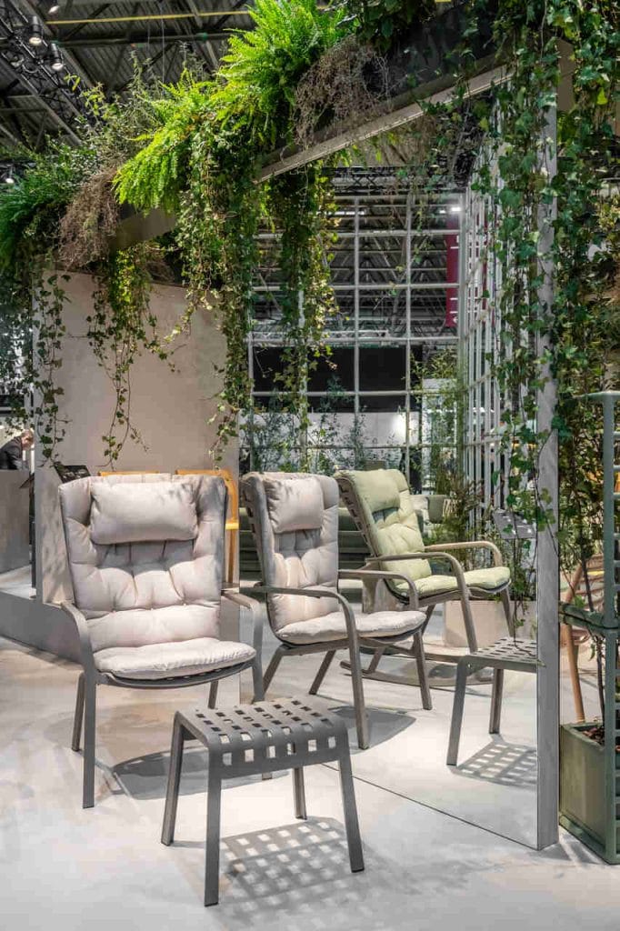 Spotkanie z marką Nardi w Paryżu, podczas Maison & Objet 2026 zostało zaplanowane z myślą o osobach projektujących przytulne przestrzenie zewnętrzne o wyrazistym charakterze. Fot. Anne-Emmanuelle Thion.