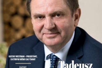 Okładka miesięcznika BIZNES MEBLE - wydanie marzec 2026. Na okładce: Tadeusz Wiśniewski, prezes Zarządu Sevroll-System.