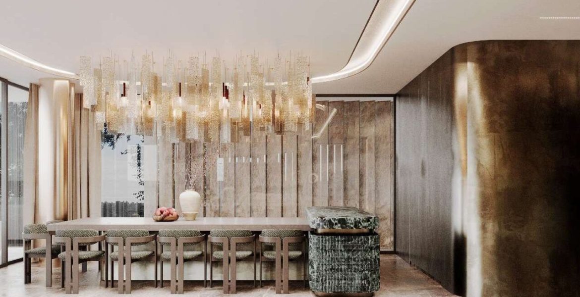 Harmonia materiałów: Dialog surowej stali, szlachetnego kamienia i ciepłego drewna definiuje charakter strefy dziennej.