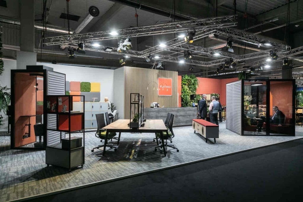 Ekspozycja Furniko na targach w Nadarzynie. Fot. Tomasz Markowski.