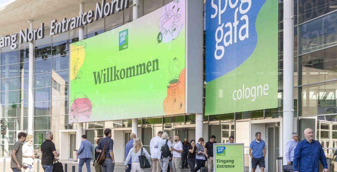 Targi spoga+gafa: wejście północne. Fot. Harald Fleissner / Koelnmesse.