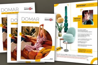 Katalog wnętrzarski Galerii Wnętrz DOMAR na sezon 2026/27.
