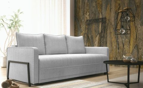 Rozkładana sofa India marki Libro – funkcjonalne meble do małego mieszkania w bloku.