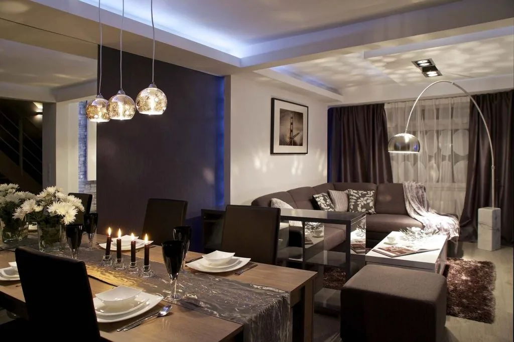 Apartament w Londonie. Wykorzystano meble polskich producentów.
