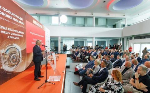X, jubileuszowy Ogólnopolski Kongres Meblarski. Fot. Piotr Piosik. Źródło: targi DREMA.