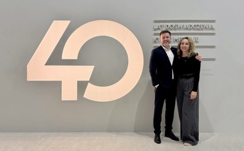 Ewelina i Piotr Wójcik, targi MEBLE POLSKA 2026.