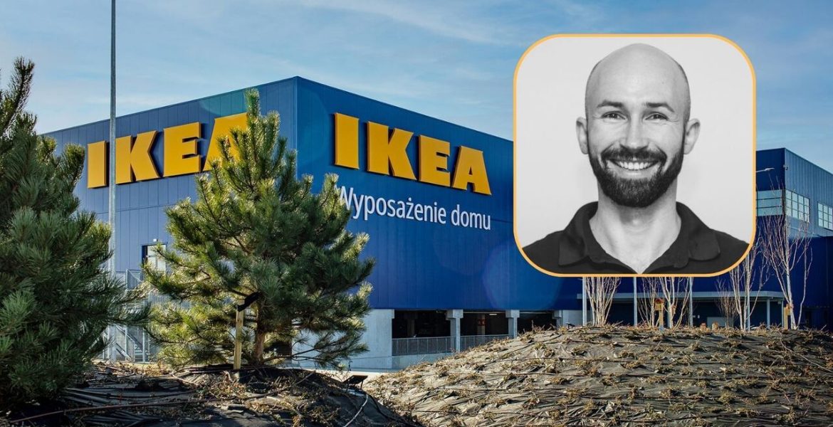 Paweł Bechciński, p.o. prezesa i dyrektora generalnego ds. Zrównoważonego Rozwoju w IKEA Retail w Polsce. Źródła fotografii: Biuro prasowe IKEA.