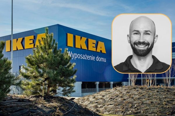 Paweł Bechciński, p.o. prezesa i dyrektora generalnego ds. Zrównoważonego Rozwoju w IKEA Retail w Polsce. Źródła fotografii: Biuro prasowe IKEA.