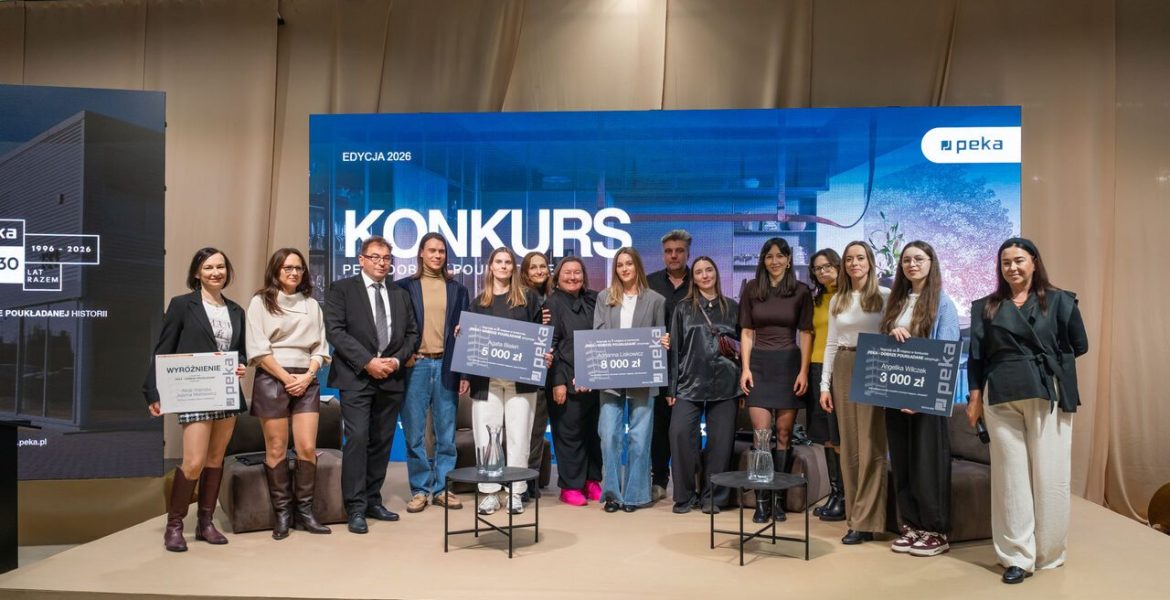 Wręczenie nagród w konkursie PEKA Dobrze Poukładane 2026.